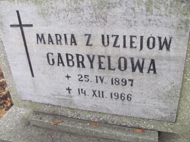 Maria Gabryel 1897 Opole-Półwieś - Grobonet - Wyszukiwarka osób pochowanych
