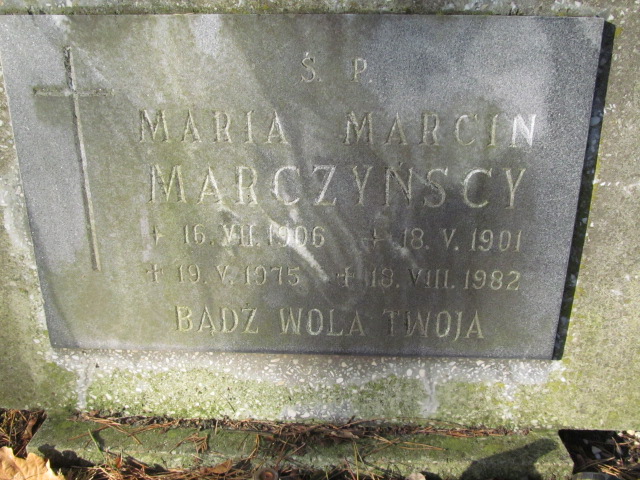 Marcin Marczyński 1901 Opole-Półwieś - Grobonet - Wyszukiwarka osób pochowanych