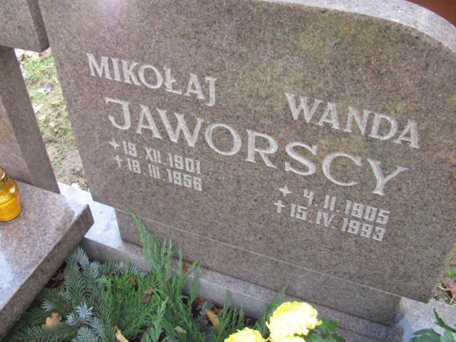 Wanda Jaworska 1905 Opole-Półwieś - Grobonet - Wyszukiwarka osób pochowanych