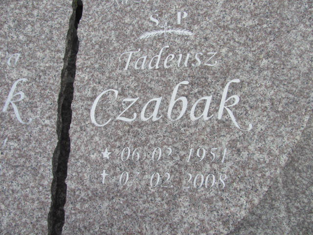 Czesława Czabak 1951 Opole-Półwieś - Grobonet - Wyszukiwarka osób pochowanych