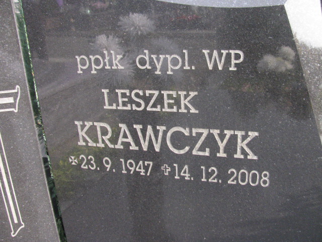 Leszek Krawczyk  1947 Opole-Półwieś - Grobonet - Wyszukiwarka osób pochowanych