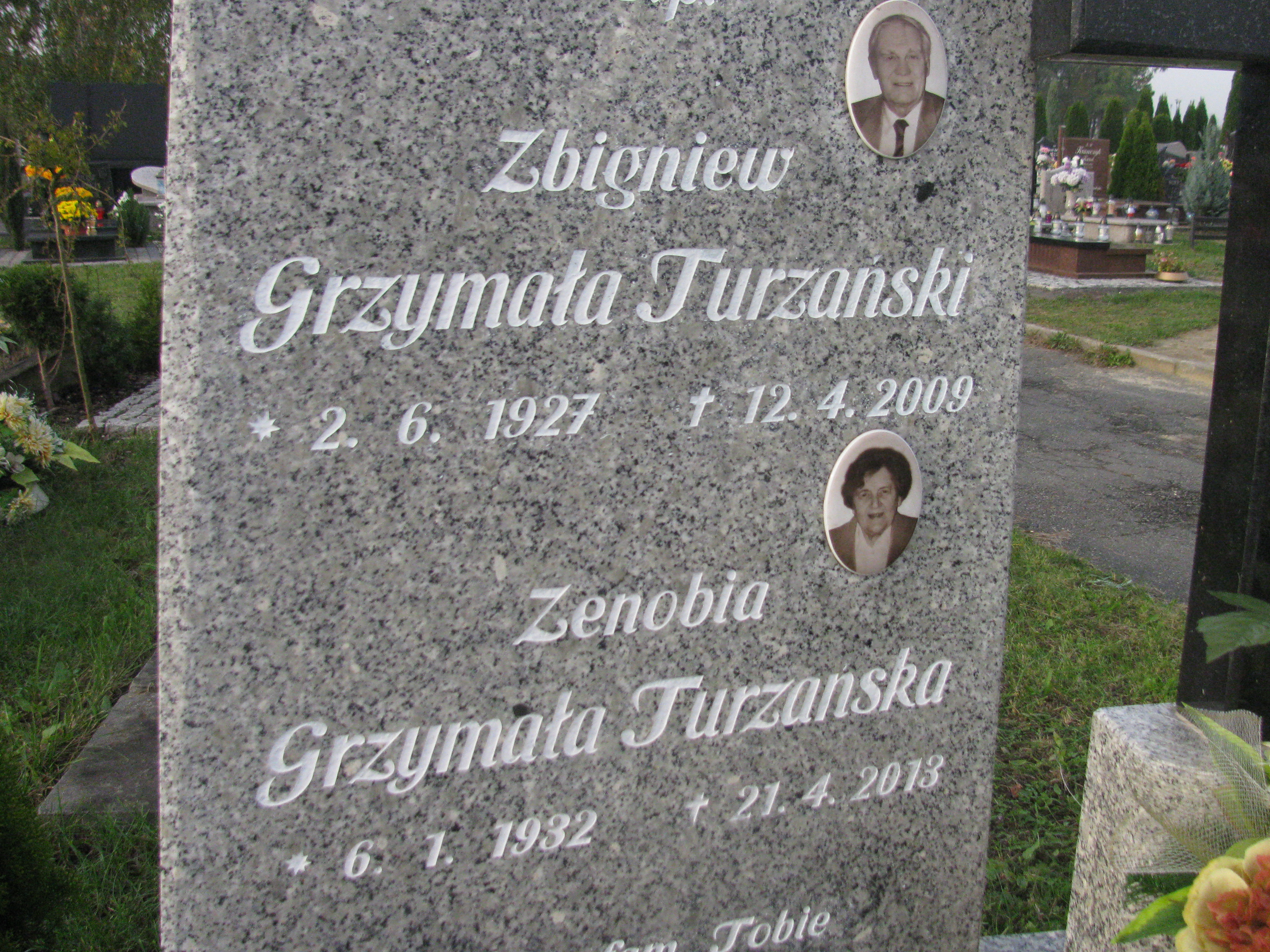 Zbigniew Grzymała-Turzański 1927 Opole-Półwieś - Grobonet - Wyszukiwarka osób pochowanych