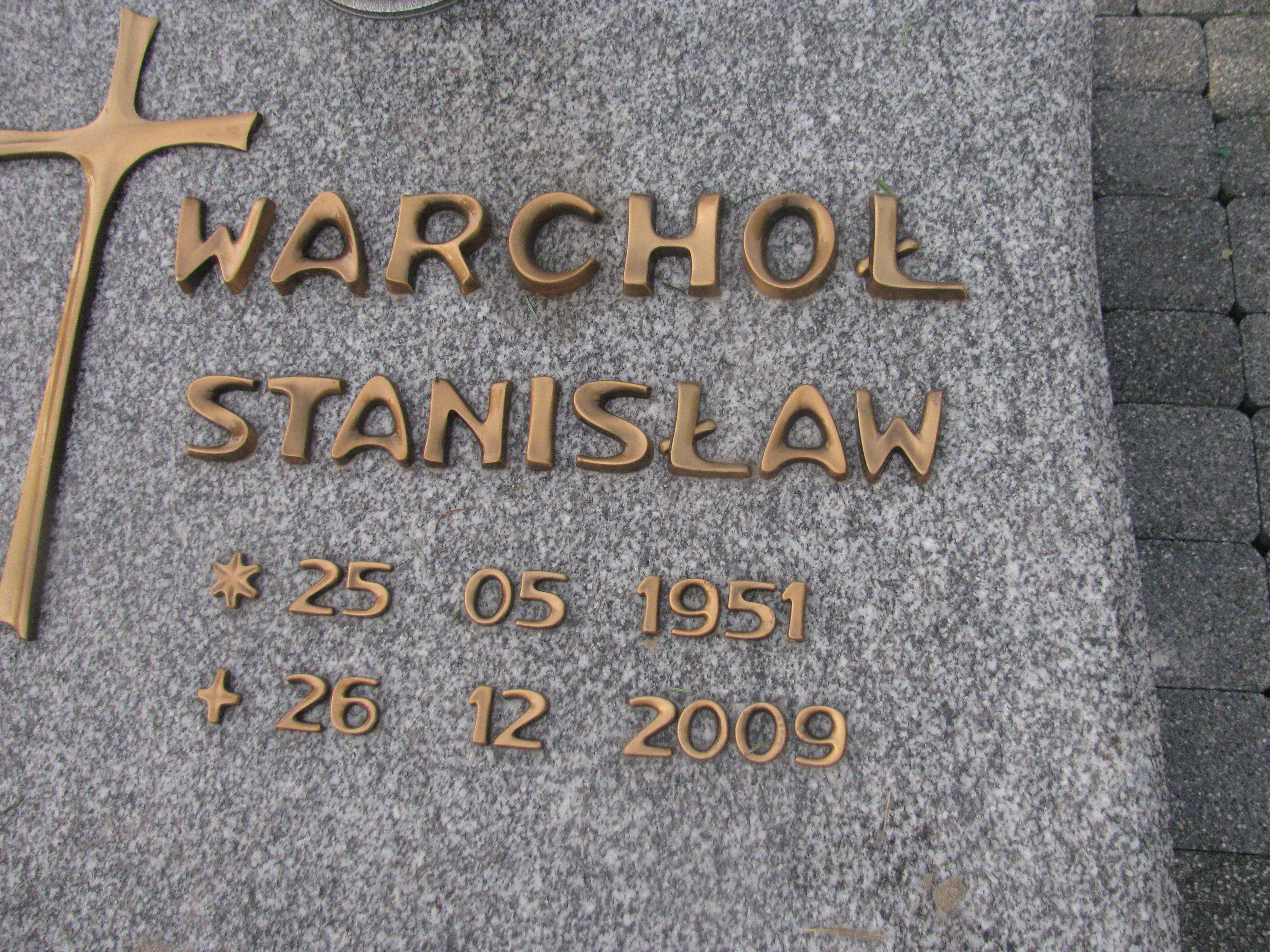 Stanisław Warchoł 1951 Opole-Półwieś - Grobonet - Wyszukiwarka osób pochowanych