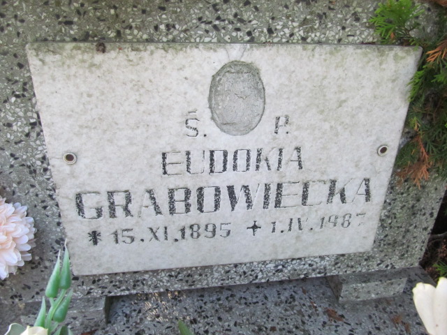Eudokia Grabowiecka 1895 Opole-Półwieś - Grobonet - Wyszukiwarka osób pochowanych