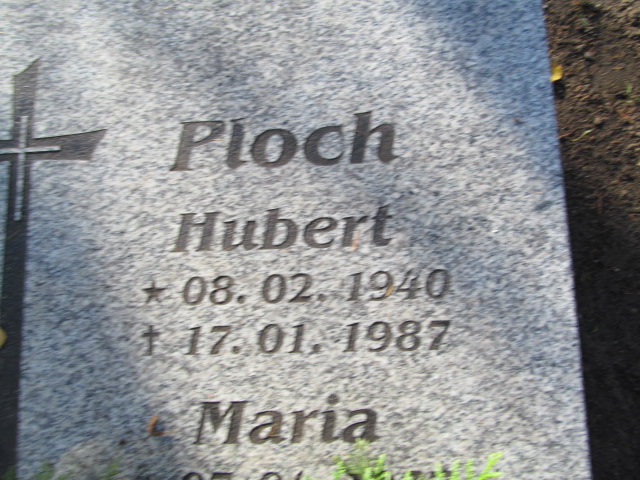 Maria Ploch 1937 Opole-Półwieś - Grobonet - Wyszukiwarka osób pochowanych