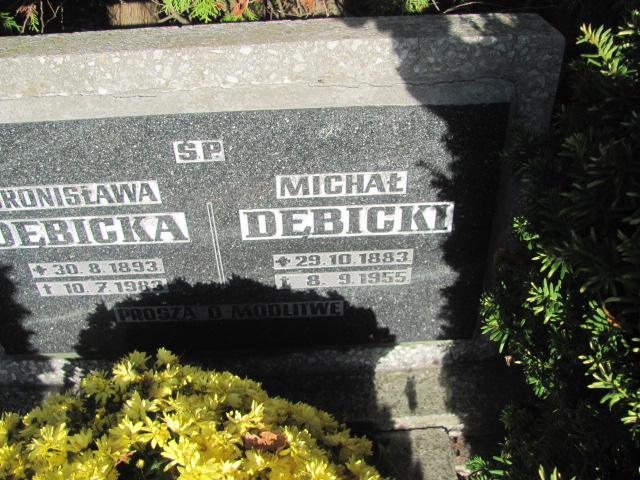 Michał Dębicki 1883 Opole-Półwieś - Grobonet - Wyszukiwarka osób pochowanych