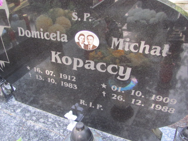 Michał Kopacki 1909 Opole-Półwieś - Grobonet - Wyszukiwarka osób pochowanych