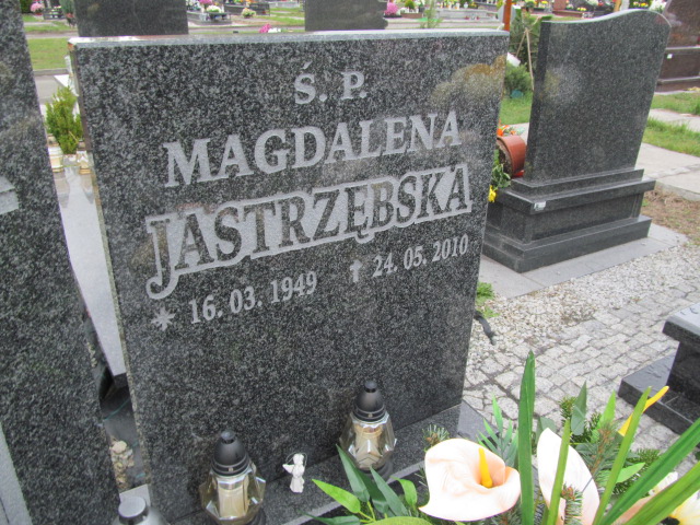 Magdalena Jastrzębska 1949 Opole-Półwieś - Grobonet - Wyszukiwarka osób pochowanych