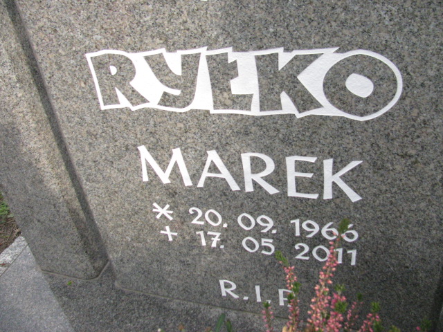 Marek Ryłko 1966 Opole-Półwieś - Grobonet - Wyszukiwarka osób pochowanych