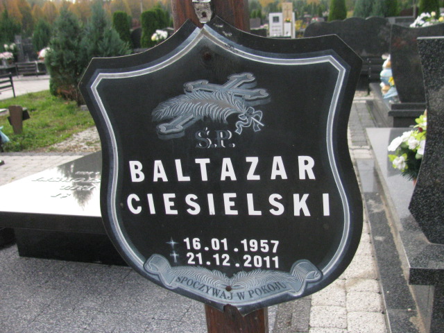 Baltazar Ciesielski 1957 Opole-Półwieś - Grobonet - Wyszukiwarka osób pochowanych