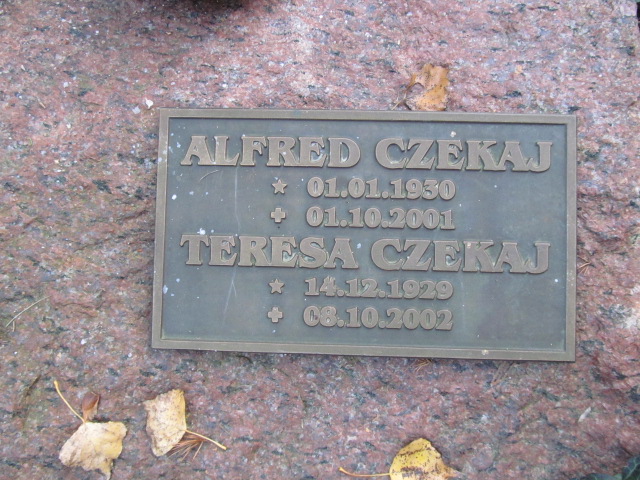 Teresa Czekaj 1929 Opole-Półwieś - Grobonet - Wyszukiwarka osób pochowanych