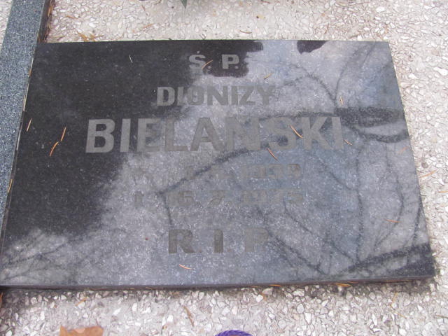 Dionizy Bielański 1939 Opole-Półwieś - Grobonet - Wyszukiwarka osób pochowanych