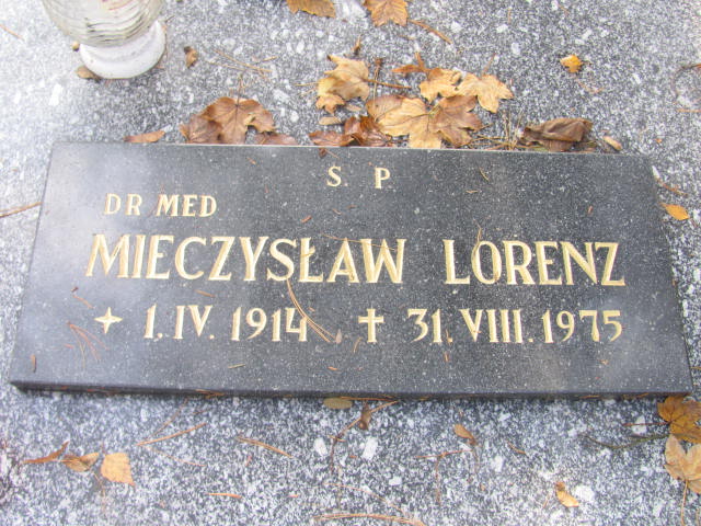 Mieczysław Lorenz 1914 Opole-Półwieś - Grobonet - Wyszukiwarka osób pochowanych