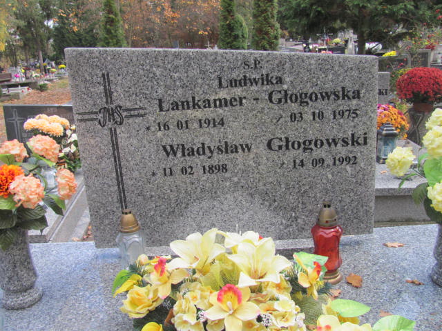 Ludwika Lankamer-Głogowska 1914 Opole-Półwieś - Grobonet - Wyszukiwarka osób pochowanych