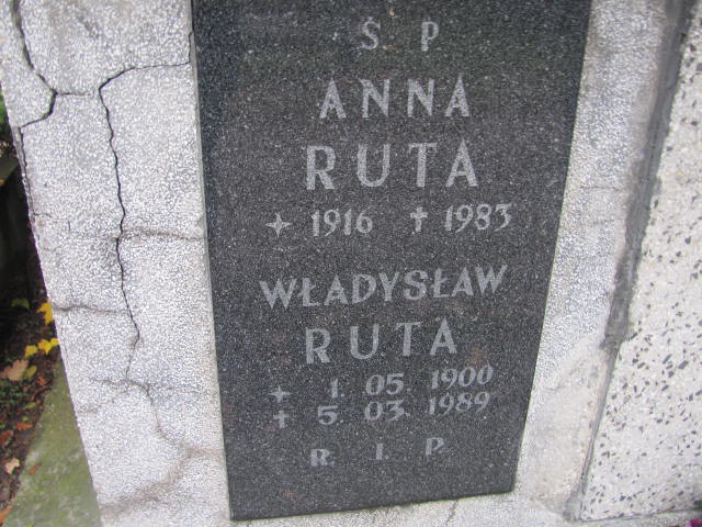 Anna Ruta 1916 Opole-Półwieś - Grobonet - Wyszukiwarka osób pochowanych