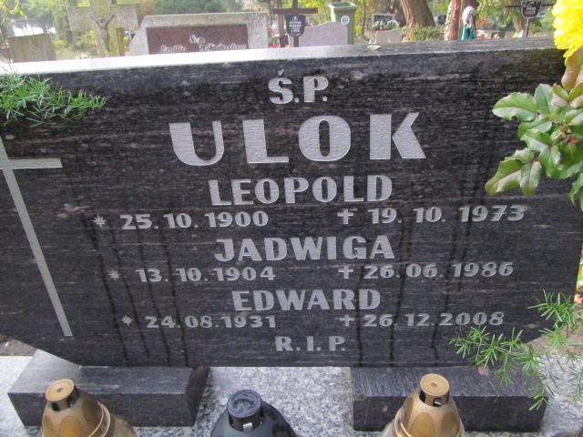 Edward Ulok 1931 Opole-Półwieś - Grobonet - Wyszukiwarka osób pochowanych