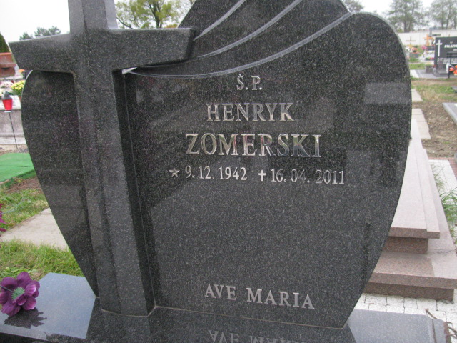 Henryk Zomerski 1942 Opole-Półwieś - Grobonet - Wyszukiwarka osób pochowanych