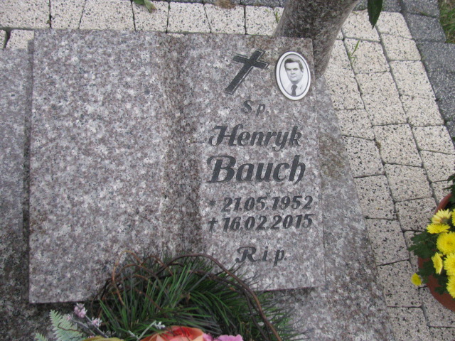 Henryk Bauch 1952 Opole-Półwieś - Grobonet - Wyszukiwarka osób pochowanych