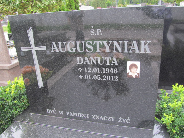 Danuta Augustyniak 1946 Opole-Półwieś - Grobonet - Wyszukiwarka osób pochowanych