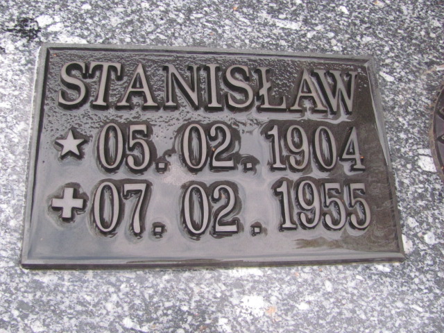 Stanisław Dąbrowski 1904 Opole-Półwieś - Grobonet - Wyszukiwarka osób pochowanych