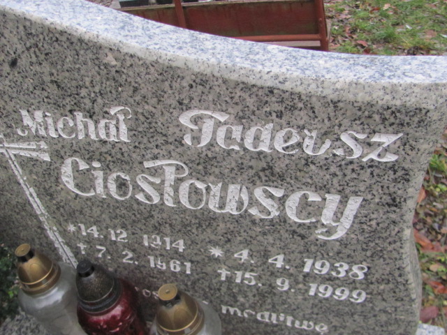 Michał Ciosłowski 1914 Opole-Półwieś - Grobonet - Wyszukiwarka osób pochowanych