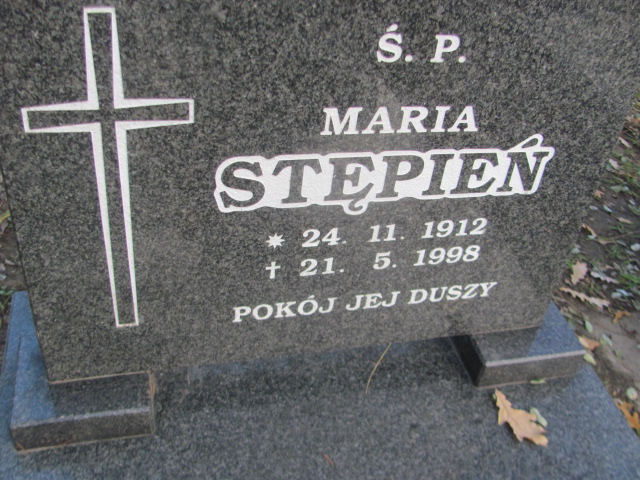 Maria Stępień 1912 Opole-Półwieś - Grobonet - Wyszukiwarka osób pochowanych