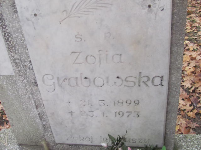 Zofia Grabowska 1899 Opole-Półwieś - Grobonet - Wyszukiwarka osób pochowanych