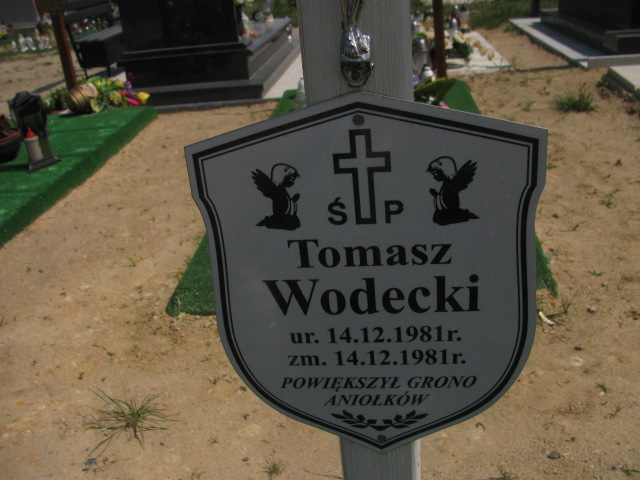 Tomasz Wodecki 1981 Opole-Półwieś - Grobonet - Wyszukiwarka osób pochowanych