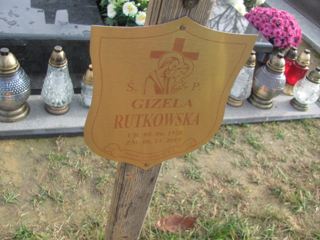 Gizela Rutkowska 1928 Opole-Półwieś - Grobonet - Wyszukiwarka osób pochowanych