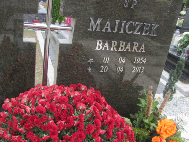 Barbara Majiczek 1954 Opole-Półwieś - Grobonet - Wyszukiwarka osób pochowanych