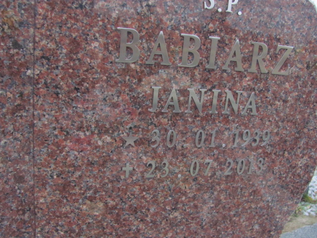 Stefan BABIARZ 1935 Opole-Półwieś - Grobonet - Wyszukiwarka osób pochowanych