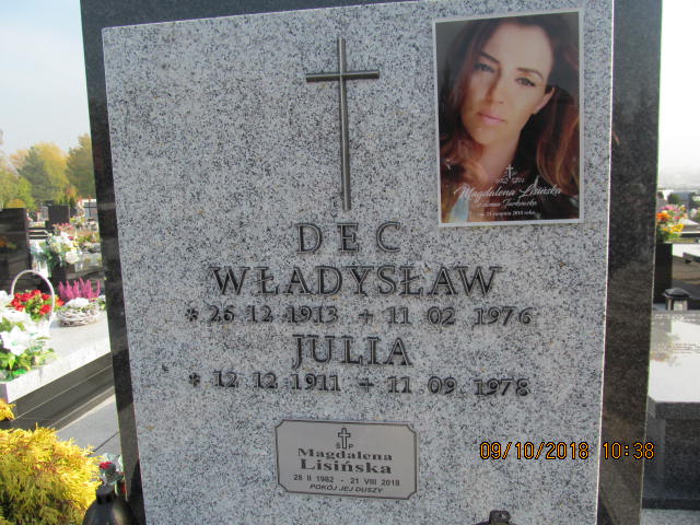 Władysław Dec 1913 Opole-Półwieś - Grobonet - Wyszukiwarka osób pochowanych