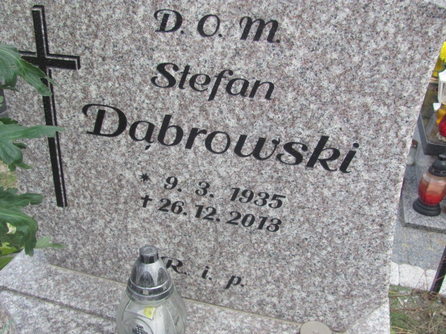 Stefan Dąbrowski 1935 Opole-Półwieś - Grobonet - Wyszukiwarka osób pochowanych