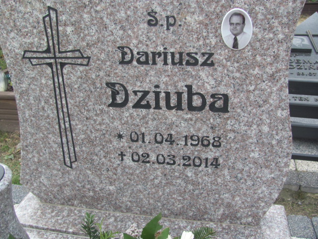 Dariusz Dziuba 1968 Opole-Półwieś - Grobonet - Wyszukiwarka osób pochowanych