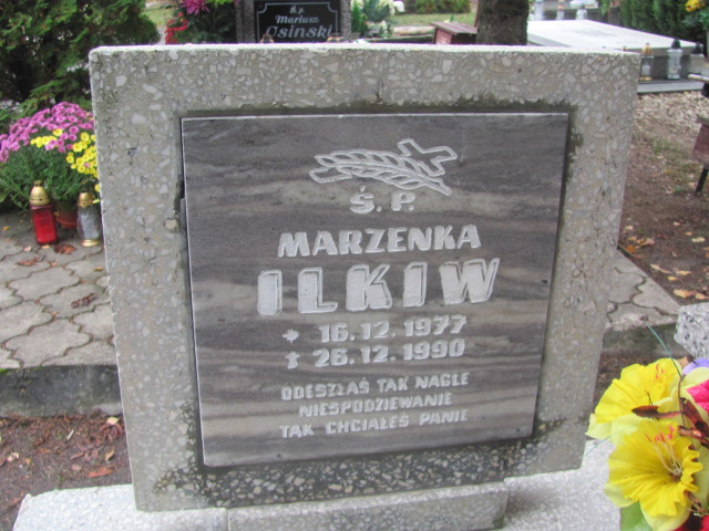 Marzena Ilkiw 1977 Opole-Półwieś - Grobonet - Wyszukiwarka osób pochowanych
