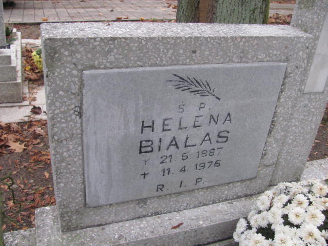 Helena Białas 1897 Opole-Półwieś - Grobonet - Wyszukiwarka osób pochowanych