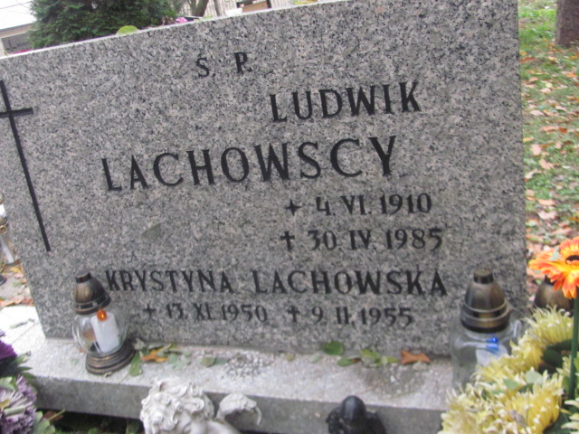 Krystyna Lachowska 1950 Opole-Półwieś - Grobonet - Wyszukiwarka osób pochowanych