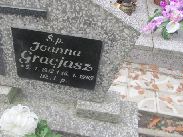 Joanna Gracjasz 1912 Opole-Półwieś - Grobonet - Wyszukiwarka osób pochowanych