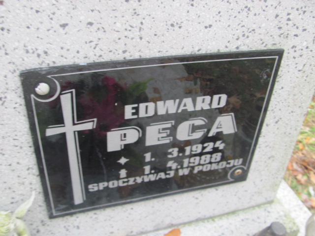 Edward Peca 1924 Opole-Półwieś - Grobonet - Wyszukiwarka osób pochowanych