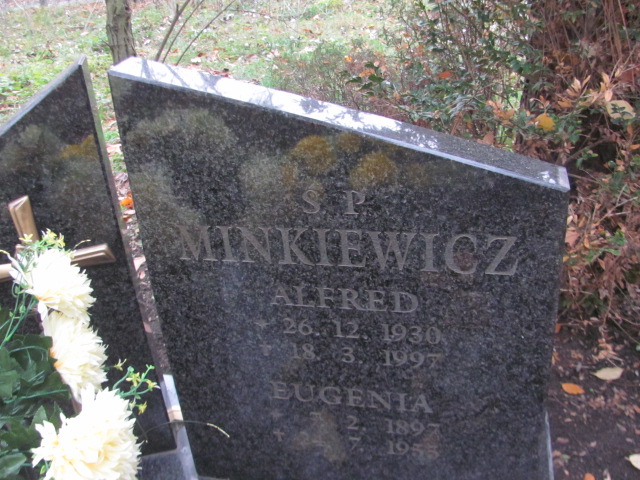 Alfred Minkiewicz 1930 Opole-Półwieś - Grobonet - Wyszukiwarka osób pochowanych