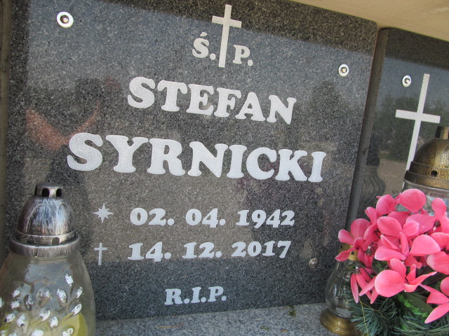 Stefan Syrnicki 1942 Opole-Półwieś - Grobonet - Wyszukiwarka osób pochowanych