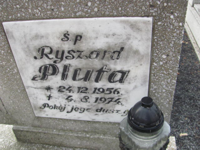 Ryszard Pluta 1956 Opole-Półwieś - Grobonet - Wyszukiwarka osób pochowanych
