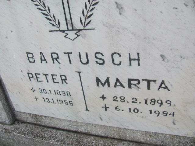 Marta Bartusch 1899 Opole-Półwieś - Grobonet - Wyszukiwarka osób pochowanych