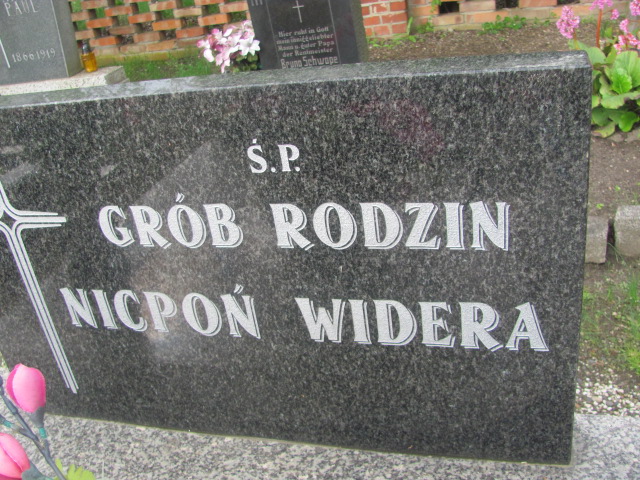  Nicpoń Widera Opole-Półwieś - Grobonet - Wyszukiwarka osób pochowanych