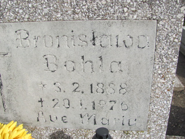 Bronisława Bohla 1888 Opole-Półwieś - Grobonet - Wyszukiwarka osób pochowanych