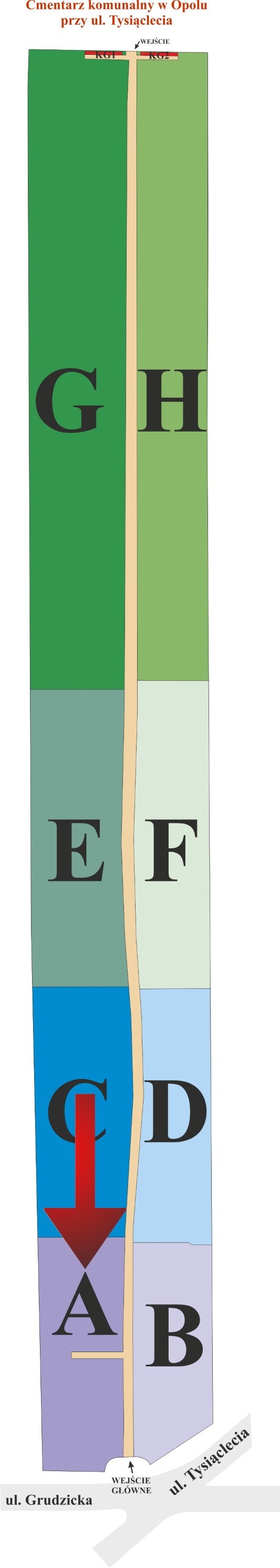 Brak mapy sektorowej