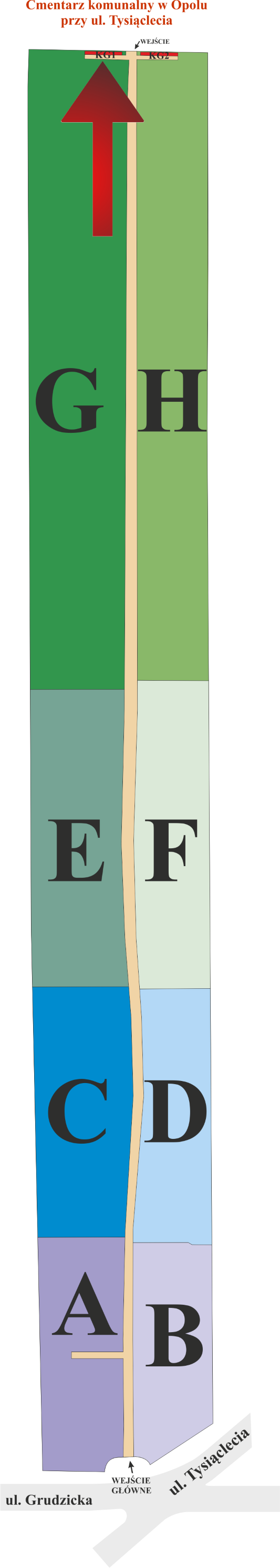 Brak mapy sektorowej