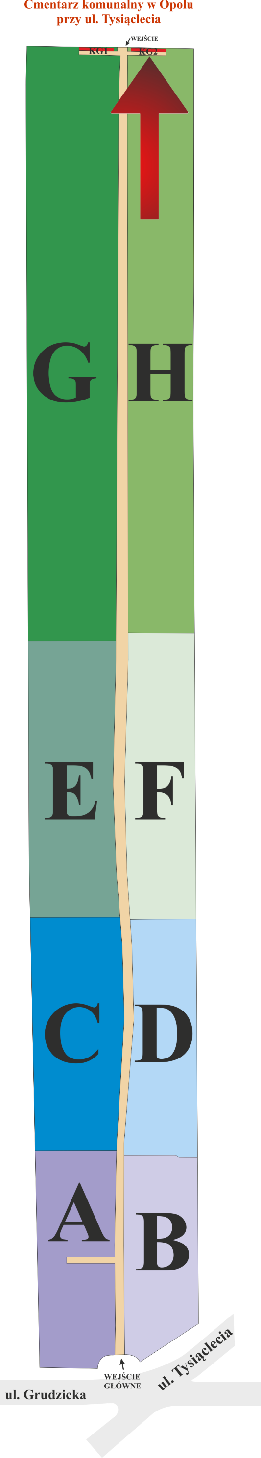 Brak mapy sektorowej