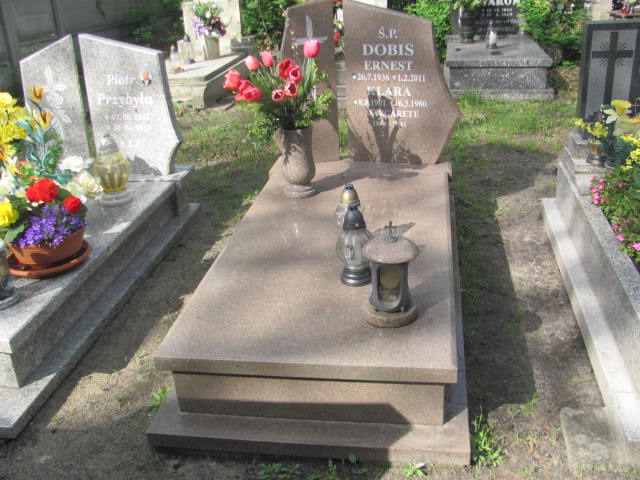 Grób Ernest Dobis
