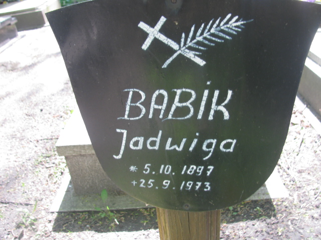 Grób CECYLIE KLAK